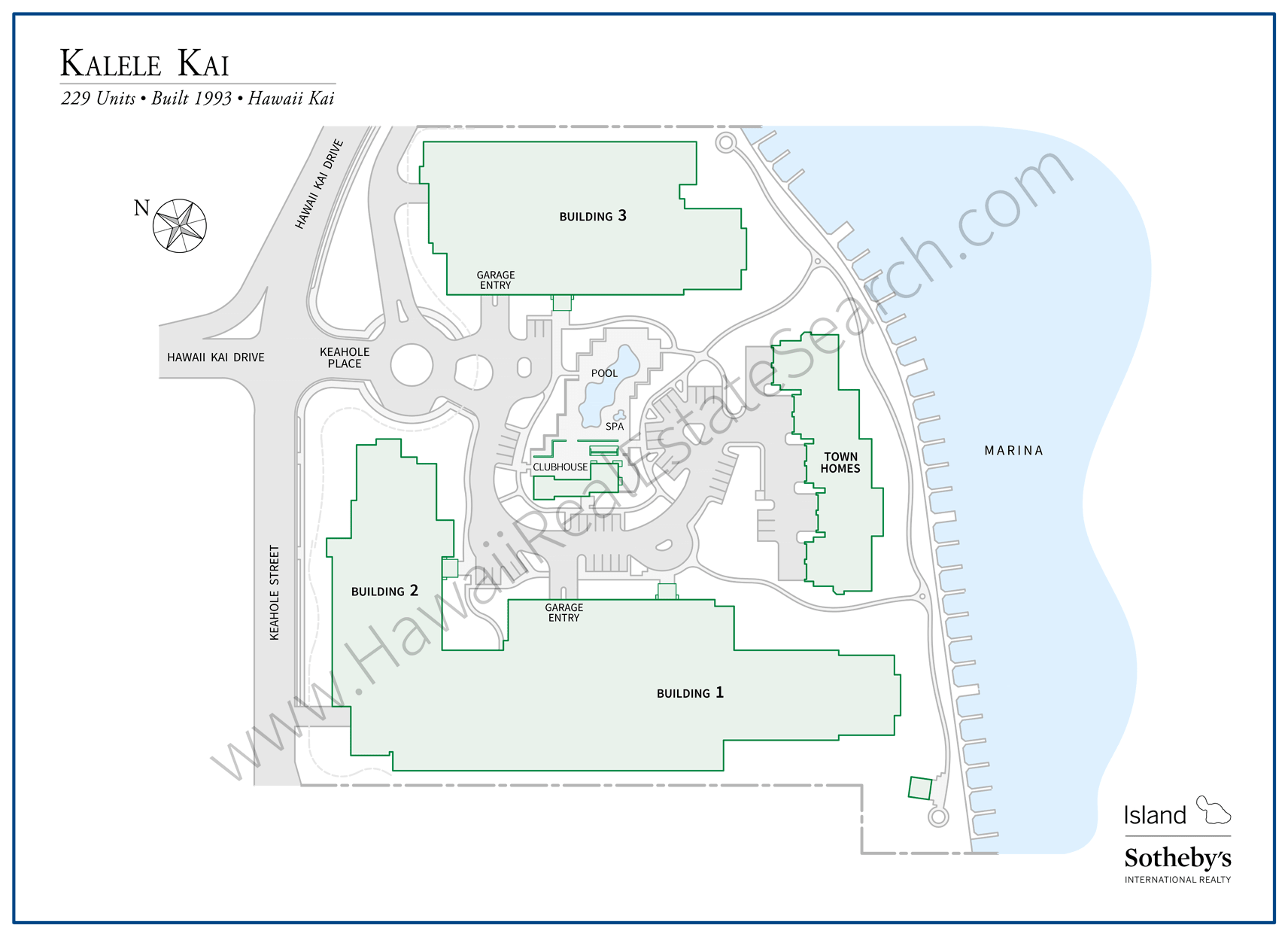 Kalele Kai Property Map